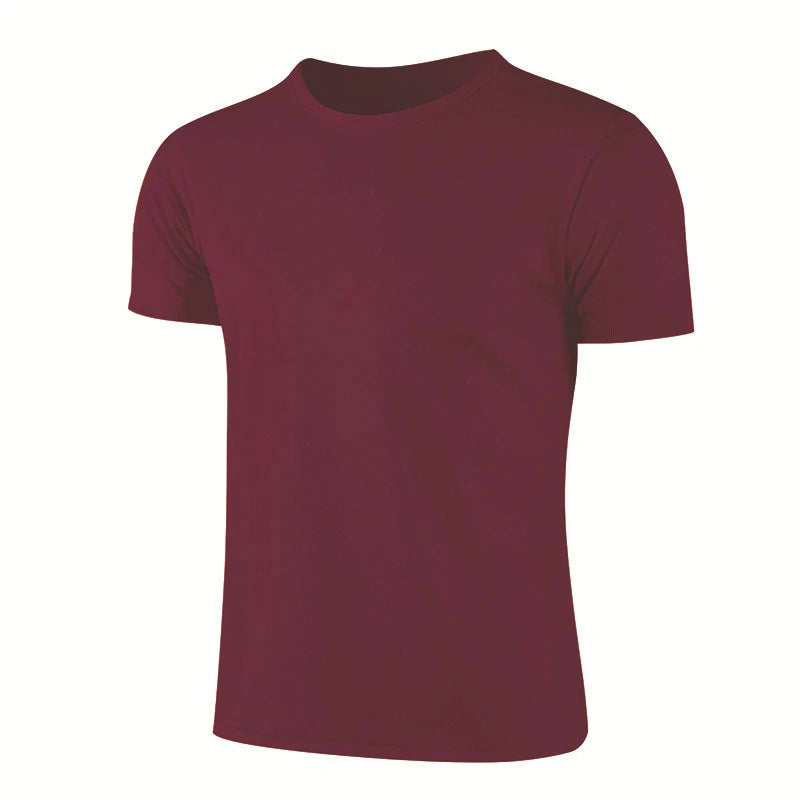 2025 Running Shirts Soccer Shirts Men'S Jersey Sportswear Mens Jogging T-Shirts Quick Dry Compression Sport T-Shirt Fitness Gym
