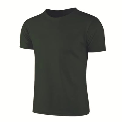 2025 Running Shirts Soccer Shirts Men'S Jersey Sportswear Mens Jogging T-Shirts Quick Dry Compression Sport T-Shirt Fitness Gym
