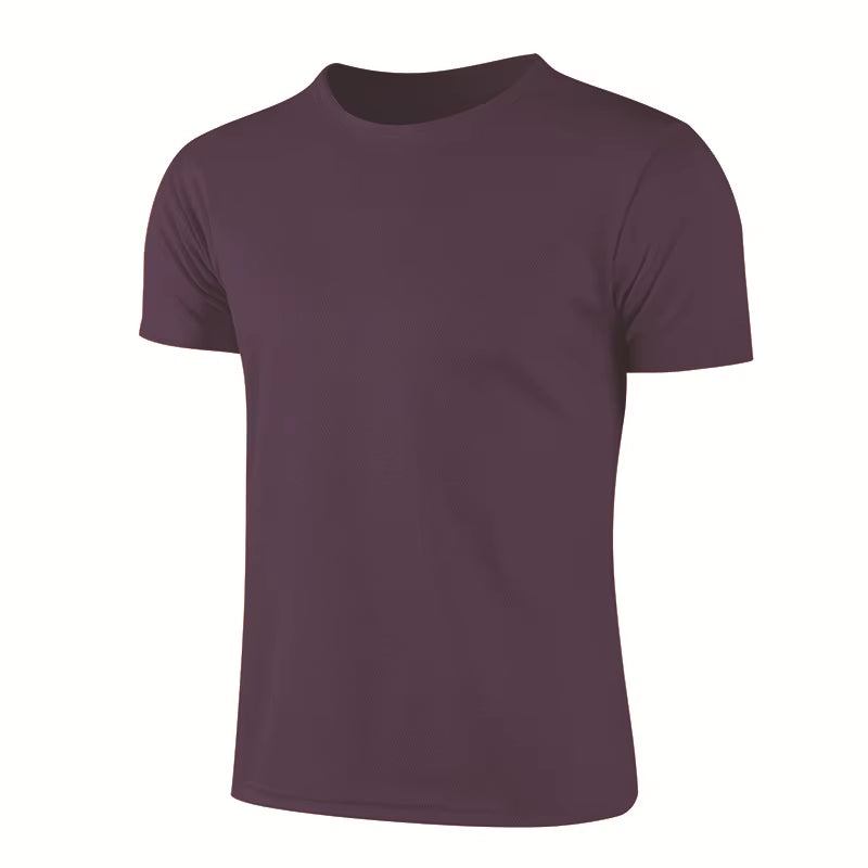 2025 Running Shirts Soccer Shirts Men'S Jersey Sportswear Mens Jogging T-Shirts Quick Dry Compression Sport T-Shirt Fitness Gym